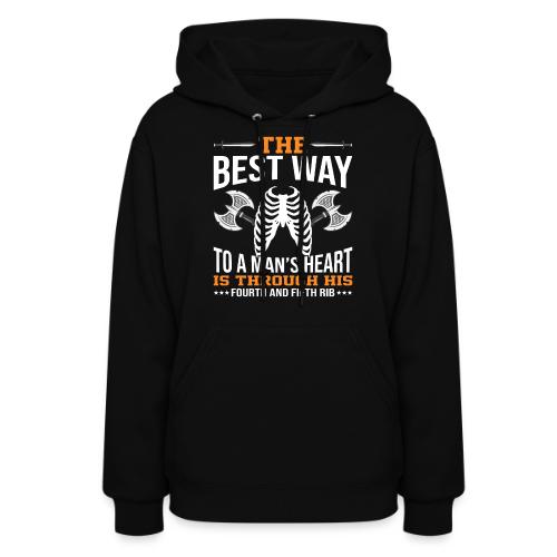 Viking - Man's Heart - Women's Hoodie