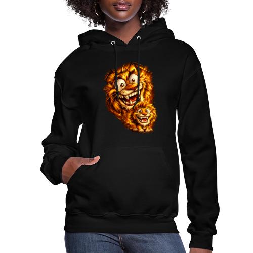 Crazy Double Lion Streetwear - Women's Hoodie