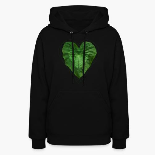 Taro Heart Leaf - Women's Hoodie
