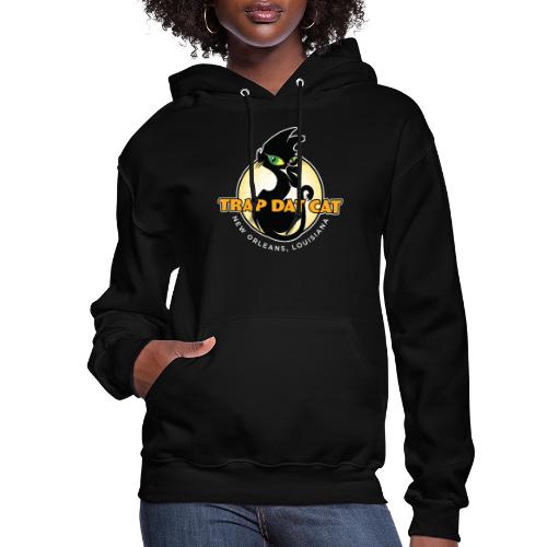 Trap Dat Cat Offical Logo - FOR DARK BACKGROUNDS - Women's Hoodie