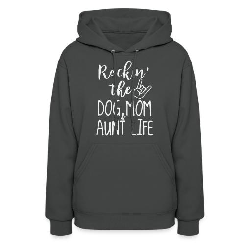 Rocking the Dog Mom and - Women's Hoodie
