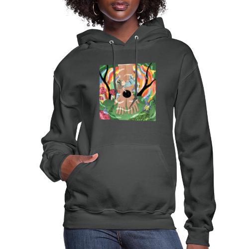 Falling into Jesus' Wonderland - Women's Hoodie