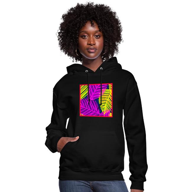 Neon Leaf Delight Chromatic Art