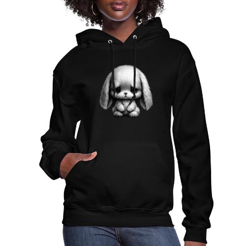 Sad Puppy Meme with Puppy Standing - Women's Hoodie
