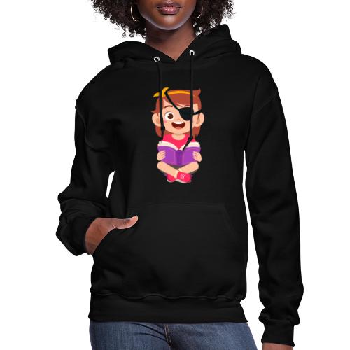 Little girl with eye patch - Women's Hoodie
