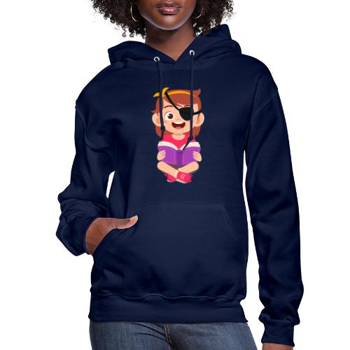 Little girl with eye patch - Women's Hoodie