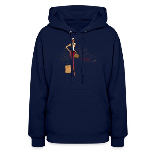 BrowOutfitPNG png - Women's Hoodie