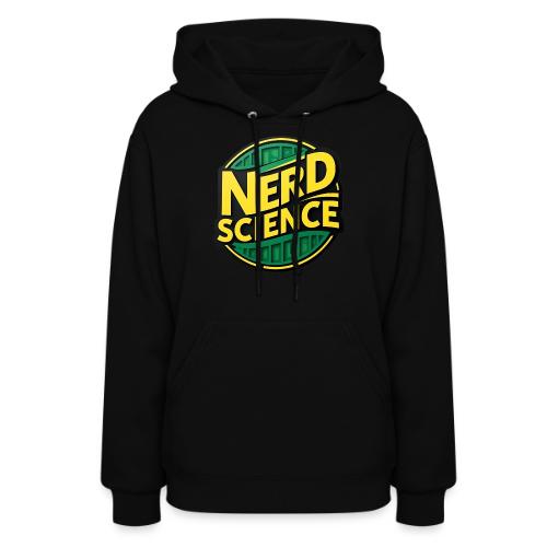 Nerd Science Logo women's hoodie