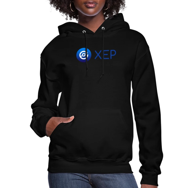 XEP Blue Logo - Women's Hoodie