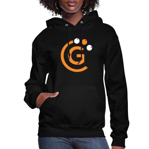 G Logo, White - Women's Hoodie