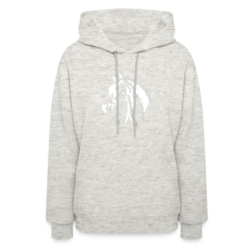 Bridle Ranch Hold Your Horses (White Design) - Women's Hoodie