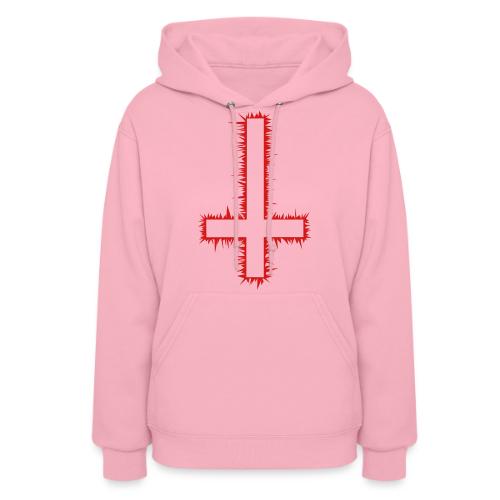Inverted Cross - Women's Hoodie