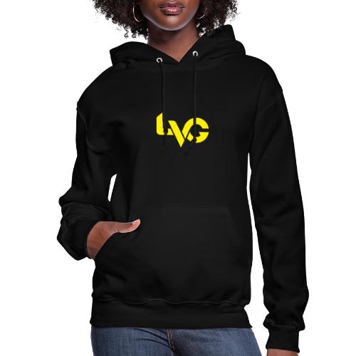 LVG logo yellow - Women's Hoodie