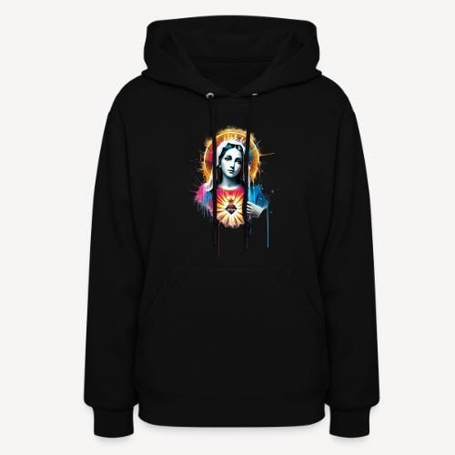 Our Lady Street Art Style - Women's Hoodie