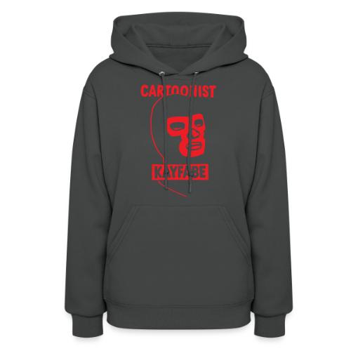 Cartoonist Kayfabe Wrestling Mask - Women's Hoodie