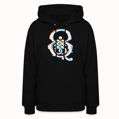 qcpb glitch - Women's Hoodie