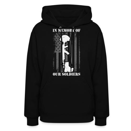 In Memory Of Our Soldiers - Women's Hoodie