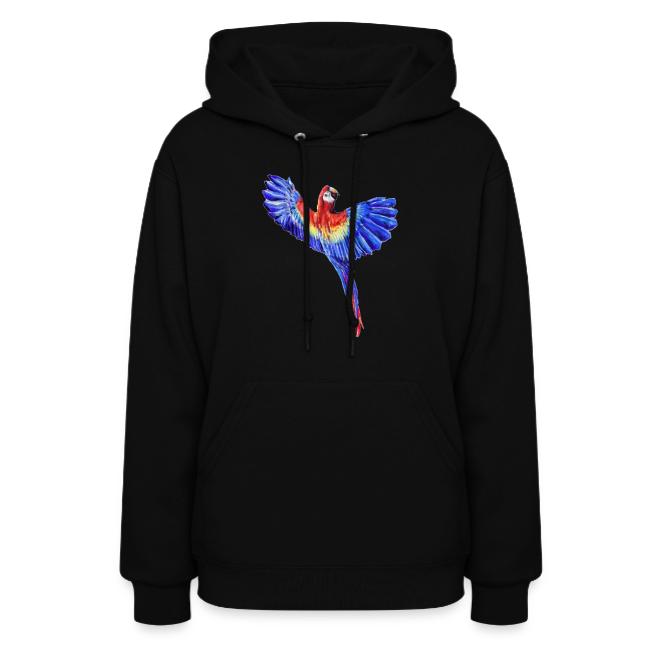 Scarlet macaw parrot