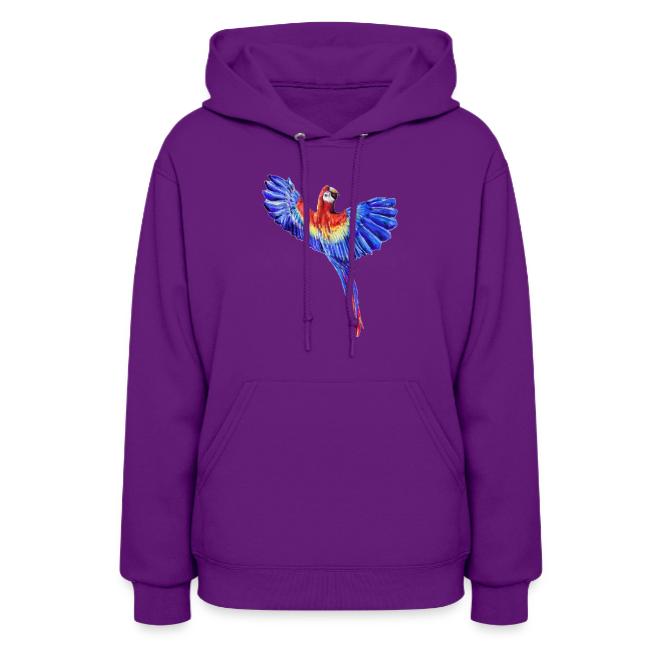 Scarlet macaw parrot