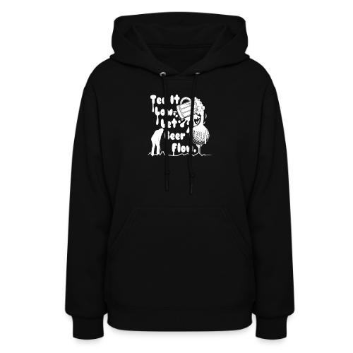 Funny Beer Golf Gift - Tee It Low Let Beer Flow - Women's Hoodie