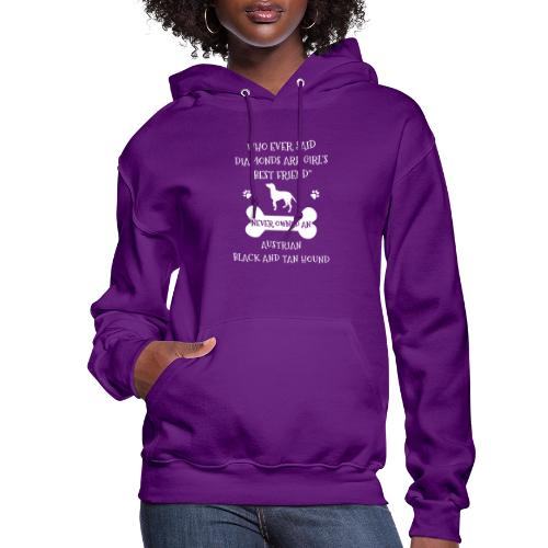 Best Friend Is Austrian Black And Tan Hound Cool - Women's Hoodie
