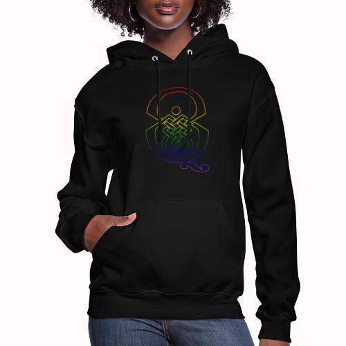 q rainbow - Women's Hoodie