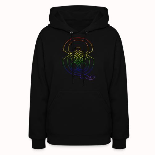 q rainbow - Women's Hoodie
