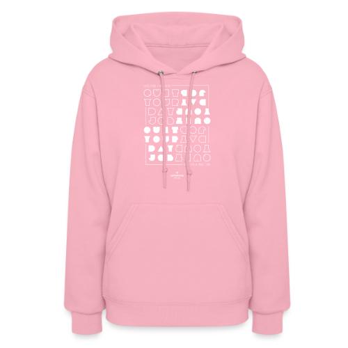 Quit upside white - Women's Hoodie