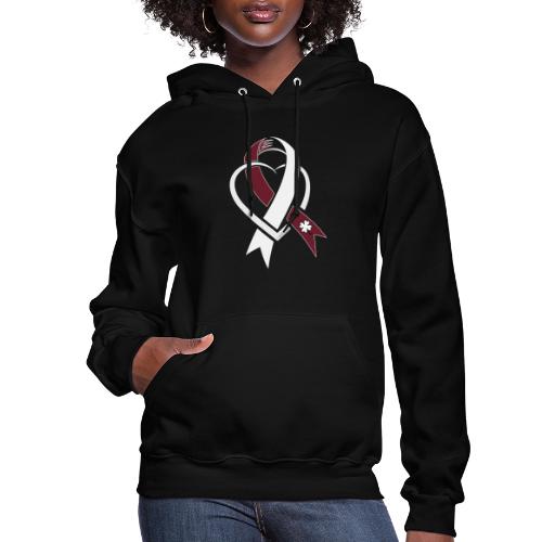 TB Head and Neck Cancer Awareness - Women's Hoodie