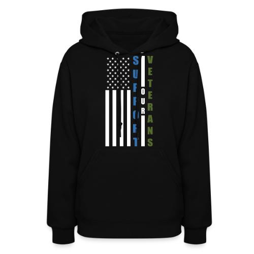 Support Our Veterans - Women's Hoodie