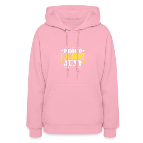 Proud USA army Aunt - Women's Hoodie