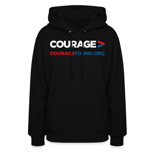 courage couragefound.org - Women's Hoodie