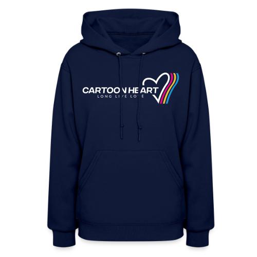 Cartoon Heart Logo Range - Women's Hoodie