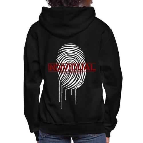 individual - white - Women's Hoodie