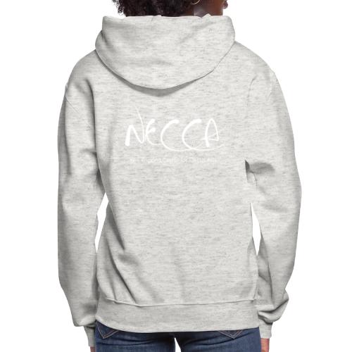 White NECCA Logo - Women's Hoodie