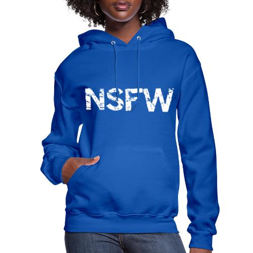 NSFW | White - Women's Hoodie