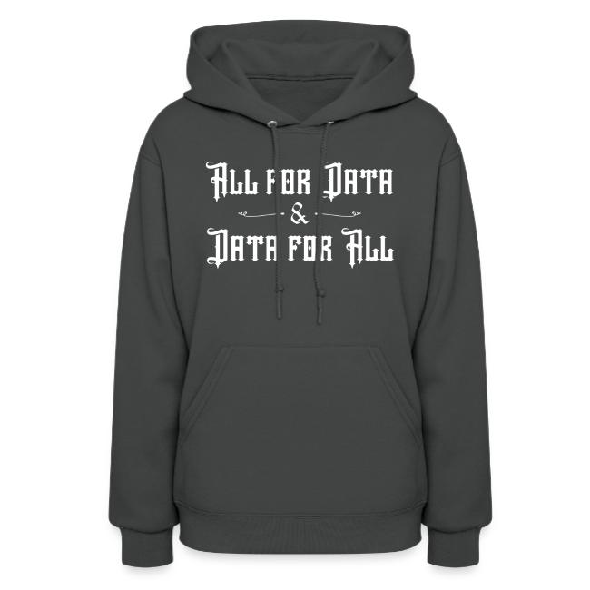 All for Data, Data for All (dark)