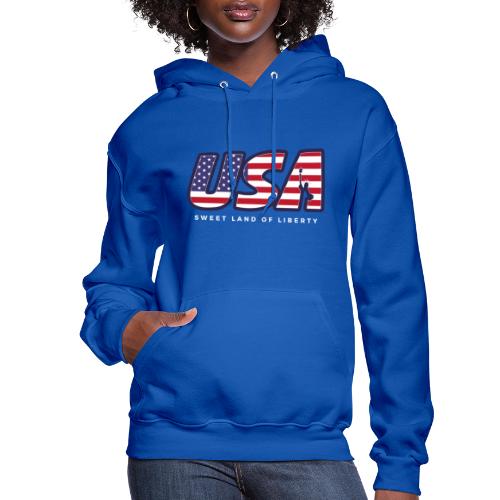 USA Sweet Land of Liberty - Women's Hoodie