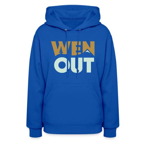 WenOut Logo (light) - Women's Hoodie
