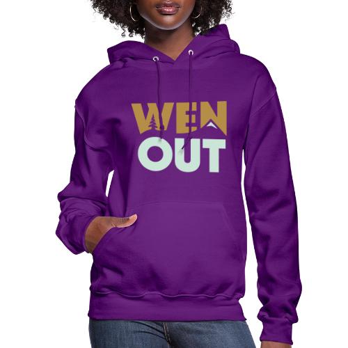 WenOut Logo (light) - Women's Hoodie