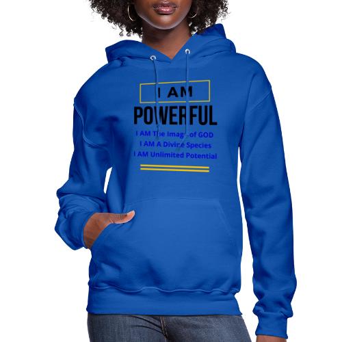 I AM Powerful (Light Colors Collection) - Women's Hoodie