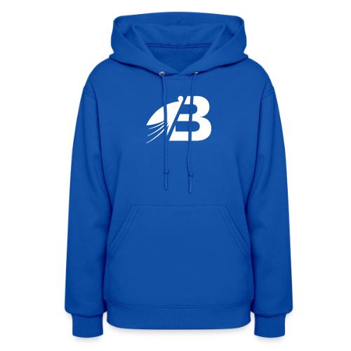 Bluefly Logomark - White - Women's Hoodie