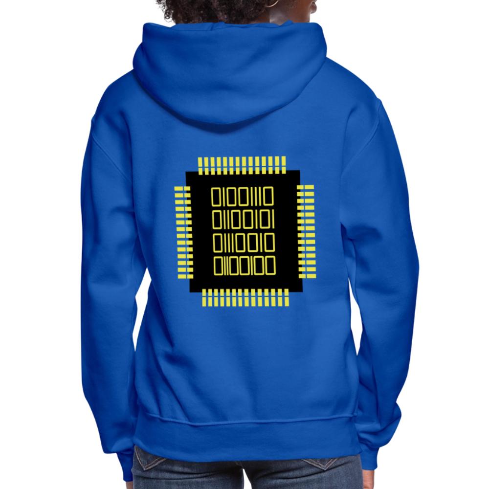 Nerd - Binär - SoC - Women's Hoodie royal blue