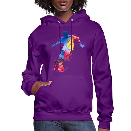 Soccer: Splash Kick - Women's Hoodie