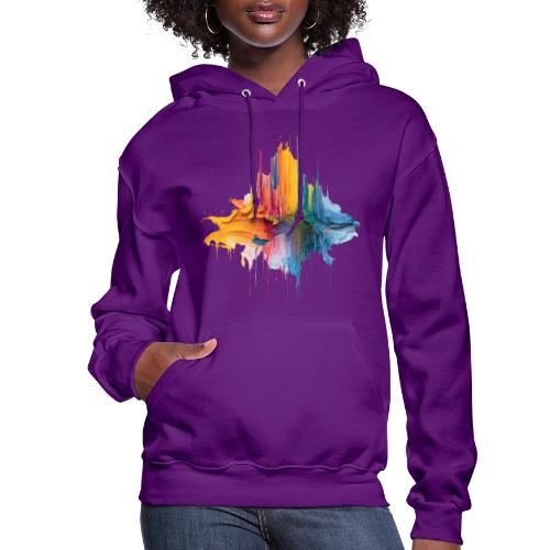 Impasto Spectrum - Women's Hoodie
