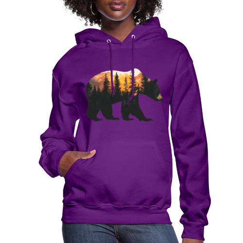 Bear: Sunset Guardian - Women's Hoodie