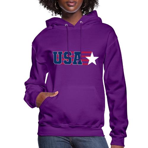 Star Stripe USA - Women's Hoodie