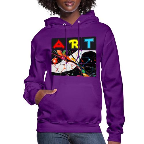 Art in Motion: Color Unleashed - Women's Hoodie