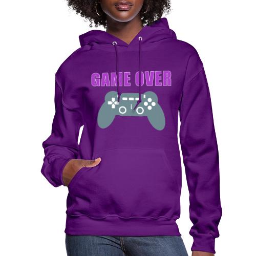Game Over Gamer Controller Design - Women's Hoodie