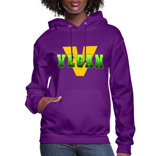 Vegan Energy V - Women's Hoodie